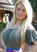 Filled Out Her Shirt