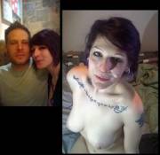 Dinner And Dessert! (Be[F]Ore And After [Oc]!) [X-Post /R/Amateurcumsluts]