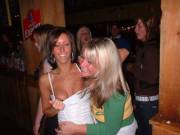 College Slut Showing Off Her Panties And Tits