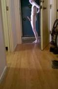 Definitely The Most Voyeuristic Thing I've Ever Done. Completely Nude And Hard On ...