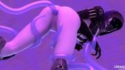 Tali'zorah Buttfucked By Tentacles, By [Likkez]