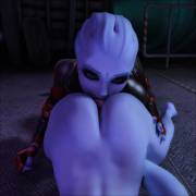 The Asari Couple We Saw Before Have Some More Fun