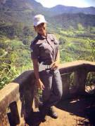 Brazilian Cop Showing Off