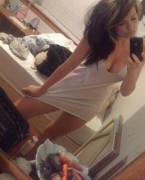 Would You Like To See A Picture Of A Cute Girl In A Tatty Top And Messy Bedroom?