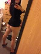 Ass With Messy Floor