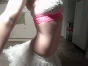 Bad Little Girl, Showing Off To Strangers...