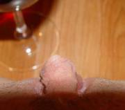 Top View Of A Big Clit