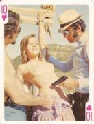 Old Playing Card, The 10 Of Hearts