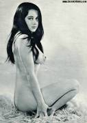 1960S Raven-Haired Lass On Shag Carpet, From Deltaofvenus.com