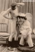 Antique Porn - 1800S Brothel Blowjob