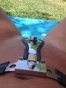 My Sub Is Enjoying The Sun But Seems To Be A Little Frustrated About Something Else...