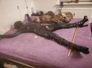 My Bitch All Tied Down And Ready For Playtime