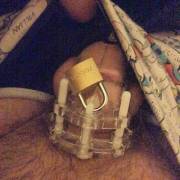 First Timer. My Boyfriend Has Hidden The Key.