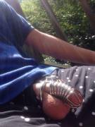 Enjoying A Warm Day With An Extreme Amount Of Frustration.