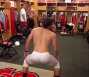 Nc State Baseball Player Twerks In The Locker Room!