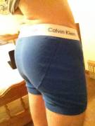My Mediocre Ass In Calvin Kleins.