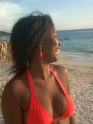 Laughing On The Beach