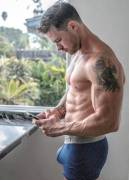 Hope He's Texting That Boner Pic To Me