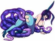 Bunny And Teh Tentacles By Cupcake992