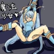 I'm Magical Girl And Got My Portrait By My Friend!