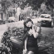 Leaning On A Motorcycle