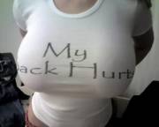 May Cause Back Pain.