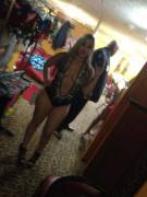 The Creepy Security/Manager Is Always Checking The Dressing Rooms.