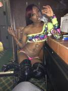 At The Bar With A Cigar