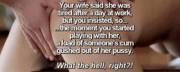 [Wife][Gif] Well, She Told You That You Shouldn't Have Touched Her Then.