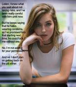 She's Not Asking For Your Permission