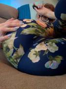 Tropical Flower Stretch Pants