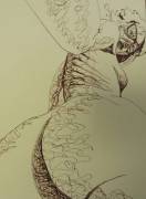 Thanks U/Fountainpenman!! Anyone Else Wanna Draw Me?