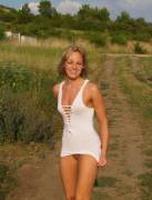 Her Skirt Is Too Long.