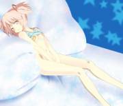 Leaning Back, Relaxing On A Monstrous Pillow