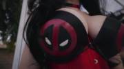 Angie Griffin In Deadpool Outfit