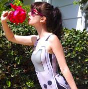 Stopping To Smell The Flowers