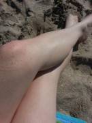 The Legs Go To The Beach!