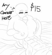 Ych Paizuri Base. (Slots Open, Taking Commissions!)