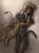 Post Coitus Cuddles ~ Black