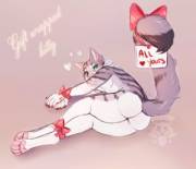 A Kitty Gift-Wrapped Just For You [Boocat]