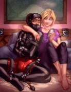 Fun Little Commission For Aidenke. Ever Just Cuddle Up, Share Some Earplugs, And ...