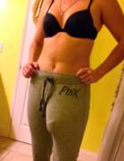 Bulge And Reveal In Sweatpants