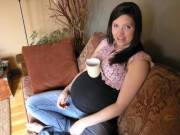 Just Finishing An Afternoon Cup Of Tea