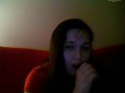 My Hypno-Slave Mindlessly Frozen In Place With An Invisible Cock In Her Mouth