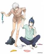 Shion And Nezumi From No.6