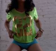 Bulging In Booty Shorts