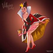 Disney Villain Pin-Ups By Andrew Tarusov