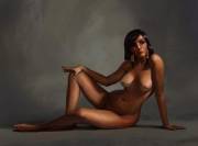 Pharah Channeling Her Inner Art School Model (Imbanox9) [Overwatch]