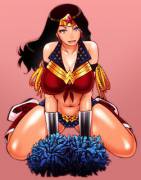 Cheerleader Wonder Woman [Cva1046]