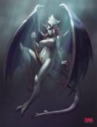 Ophelia In Flight (Gargoyles) [Darkartskai]